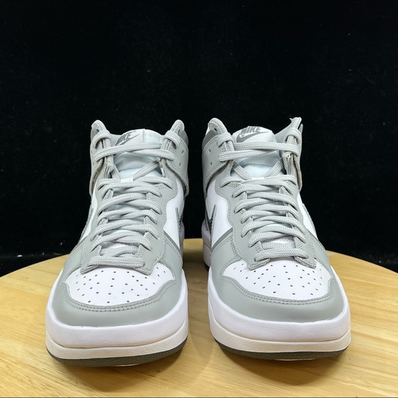 WMNS Nike Dunk High Up Light Smoke Grey White Silver DH3718-106 Women's 6.5 - Picture 3 of 10